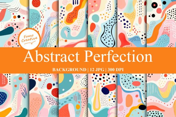 Abstract Perfection Backgrounds for Modern Design