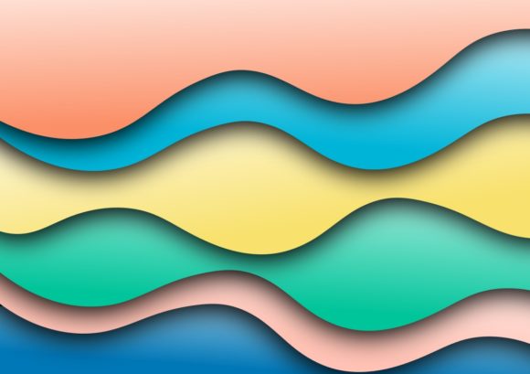 Elevate Your Visuals with Wavy Colorful Backgrounds