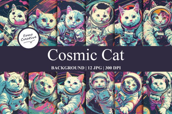 Exploring the Whimsy of Cosmic Cat Backgrounds