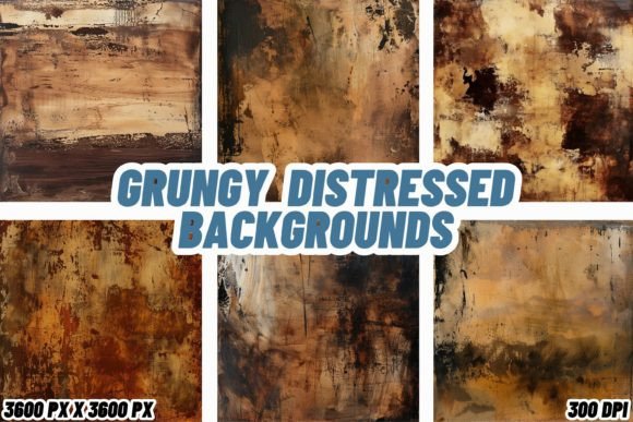 Grungy Distressed Backgrounds: A Guide to Textured Elegance