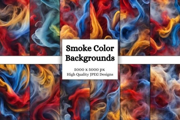 Vibrant Smoke Colors Backgrounds: A Deep Dive for Creatives