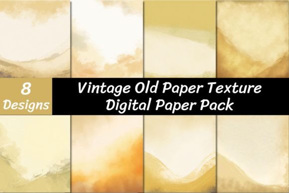 Vintage Old Paper Texture Backgrounds: Timeless Digital Assets